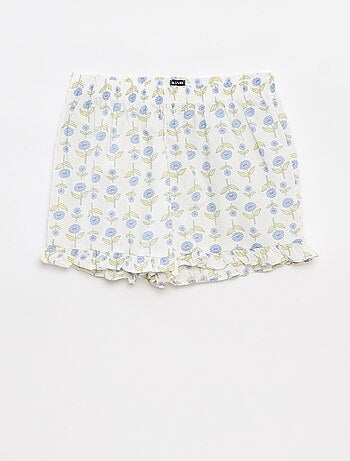 Pyjama 2 pièces - débardeur + short imprimé