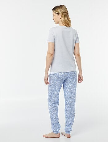 Pyjama 2 pièces - tee-shirt + pantalon imprimé