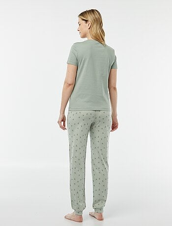 Pyjama 2 pièces - tee-shirt + pantalon imprimé