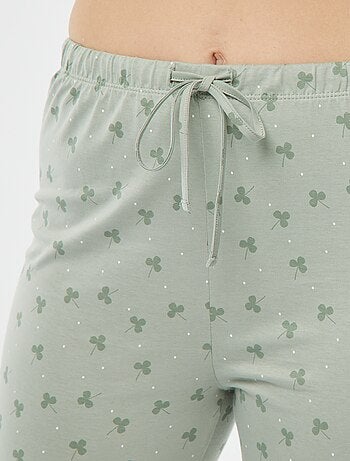 Pyjama 2 pièces - tee-shirt + pantalon imprimé