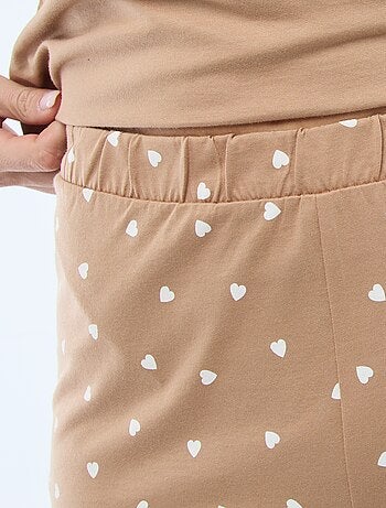 Pyjama 2 pièces imprimé 'Marie'