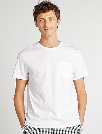 Pyjama court en popeline - 2 pièces