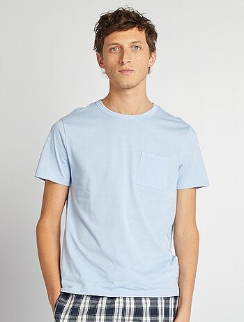 Pyjama court en popeline - 2 pièces