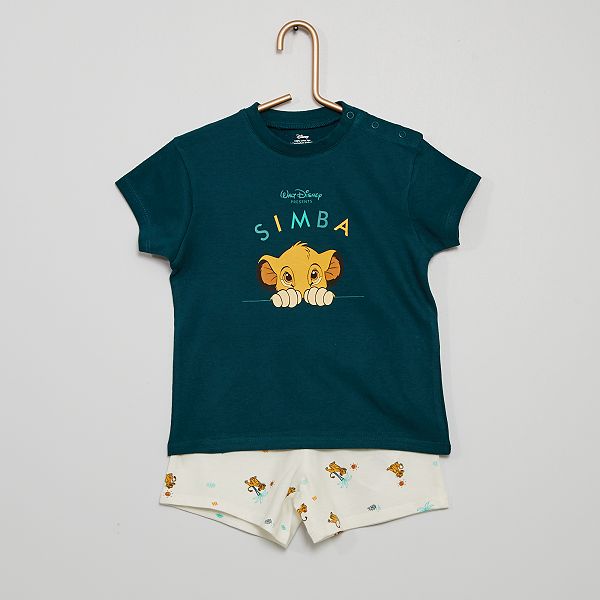 Pyjama Court Le Roi Lion Bebe Garcon Simba Kiabi 10 00