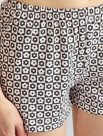 Pyjama court message ‘self love’ - 2 pièces