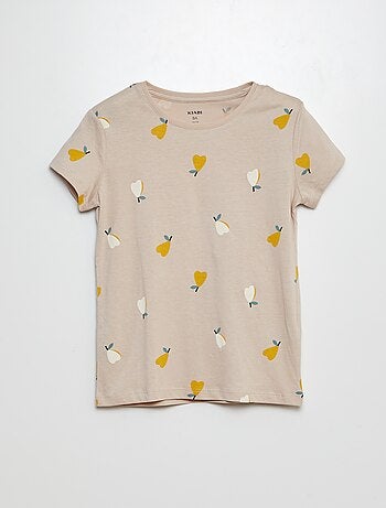 Pyjama court short + t-shirt - 2 pièces