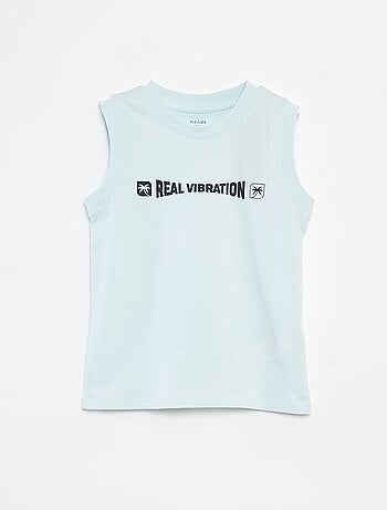 Pyjama court t-shirt sans manches + short - 2 pièces