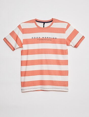 Pyjama court t-shirt + short - 2 pièces