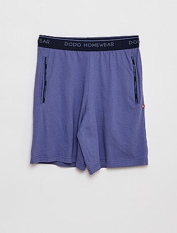 Pyjama court t-shirt + short en jersey - 2 pièces