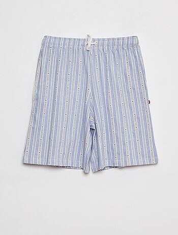 Pyjama court t-shirt + short en jersey - 2 pièces