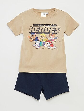 Pyjama court t-shirt + short 'Pat Patrouille' - 2 pièces
