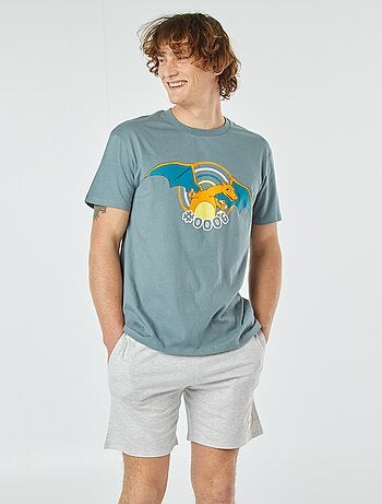 Pyjama court t-shirt + short 'Pokémon' - 2 pièces