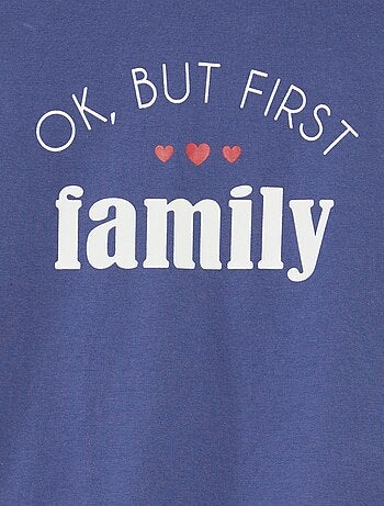 Pyjama court t-shirt + short rayé - 2 pièces