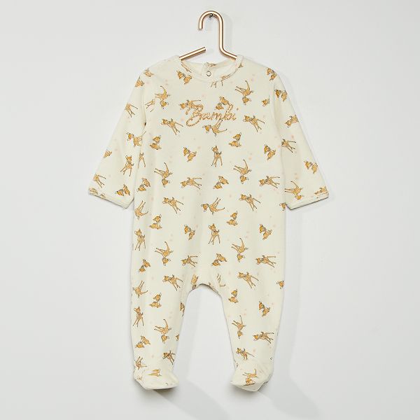 Pyjama Disney Bebe Fille Blanc Kiabi 12 00