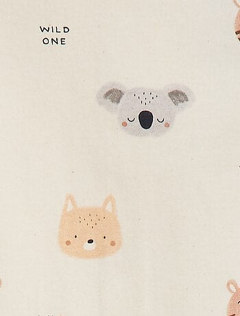 Pyjama dors bien avec pieds à motifs