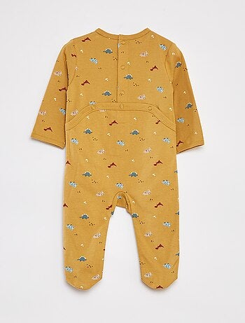 Pyjama dors bien avec pieds à motifs