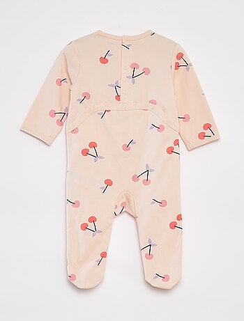 Pyjama dors bien avec pieds à motifs