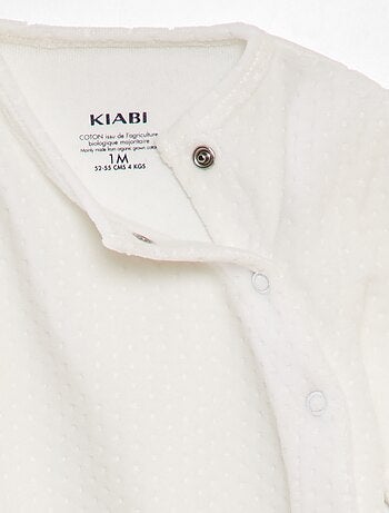 Pyjama en velours avec manches ajustables