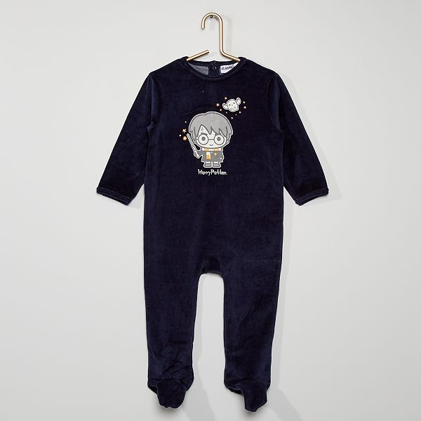 Pyjama En Velours Harry Potter Bebe Garcon Bleu Kiabi 12 00 Pyjama En Velours Harry Potter Bebe Garcon Bleu Kiabi 12 00