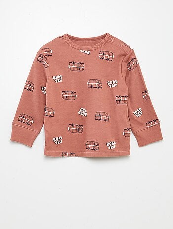Pyjama imprimé en maille - 2 pièces