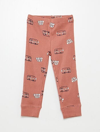 Pyjama imprimé en maille - 2 pièces