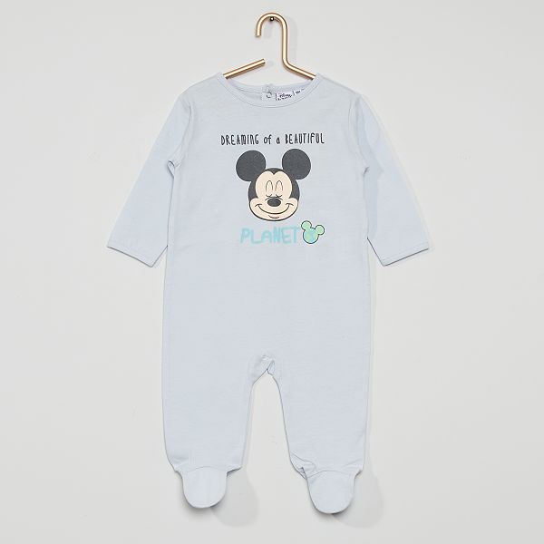 Pyjama Jersey Mickey Bebe Garcon Bleu Kiabi 11 70