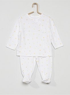 Pyjamas 2 Pieces Bebe Fille Pas Chers Et Ensembles Mode Bebe Fille Bebe Taille 3m Kiabi