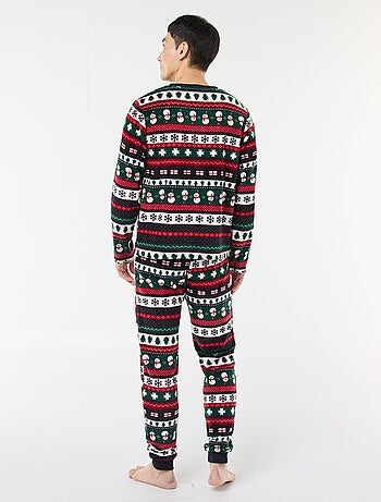 Pyjama long de Noël - 2 pièces