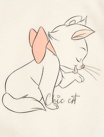 Pyjama long en velours 'Marie' 'Disney'