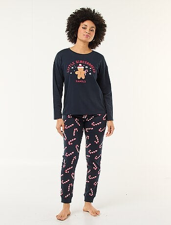Pyjama long Noël - 2 pièces
