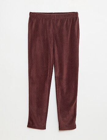 Pyjama polaire imprimé