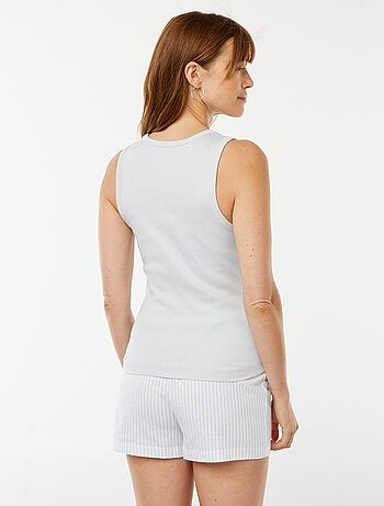 Pyjama short 'Tic et Tac' - 2 pièces