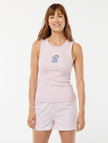 Pyjama short 'Tic et Tac' - 2 pièces