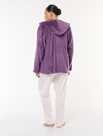 Pyjama sweat en polaire + pantalon - 2 pièces