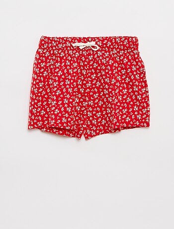 Pyjama t-shirt à manches courtes + short - 2 pièces