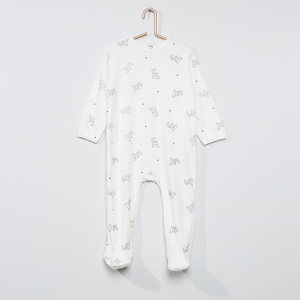 Pyjama Velours Bebe Fille Kiabi 10 00