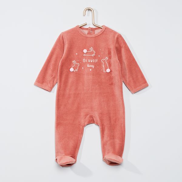 Pyjama Velours Eco Concu Bebe Garcon Kiabi 10 00