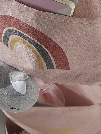 Rangement mural en tissu