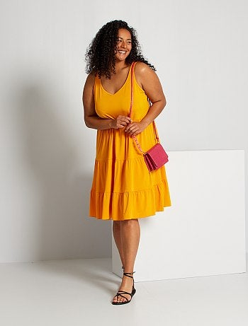 robe moutarde grande taille