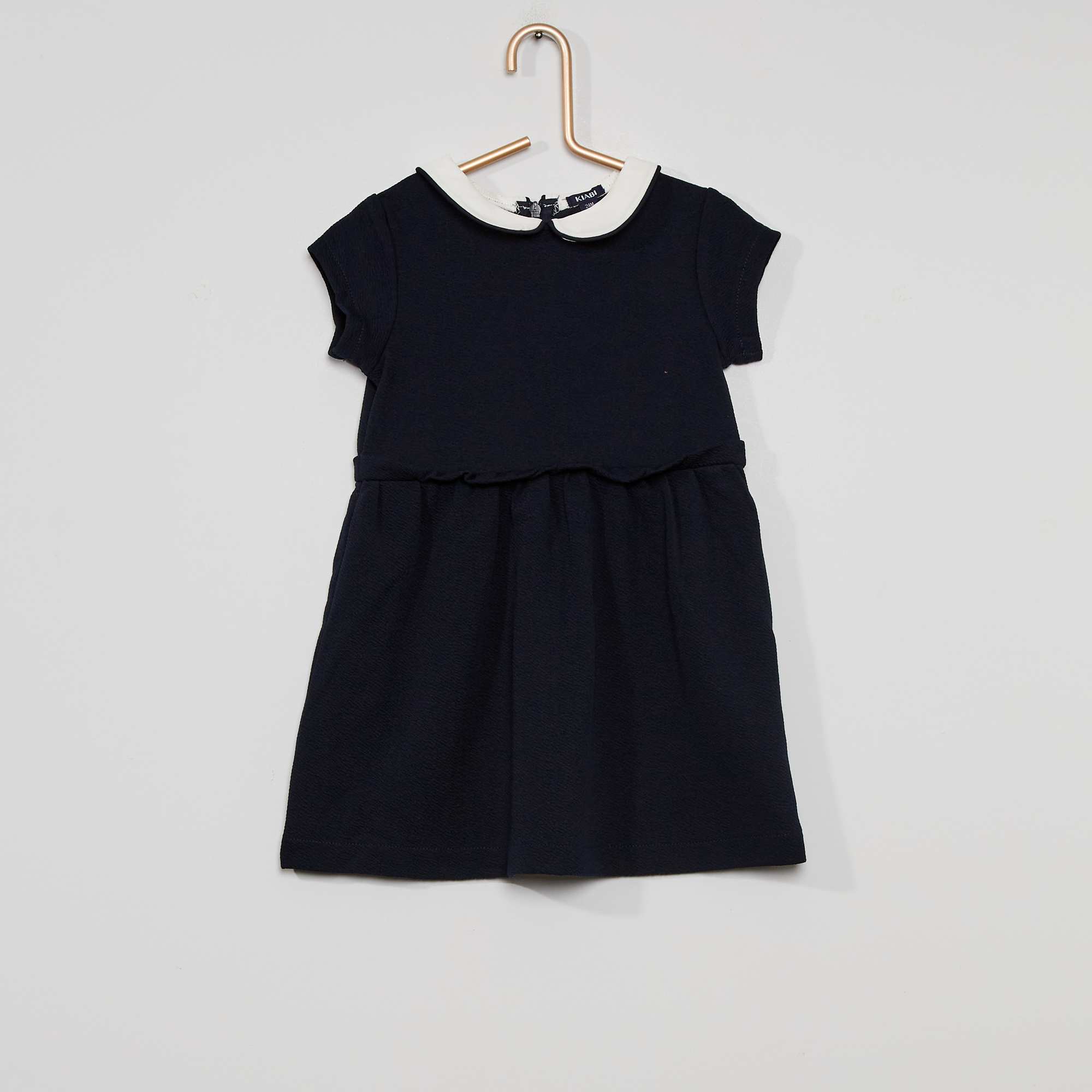 Robe col claudine bébé fille rose Kiabi 12,00€