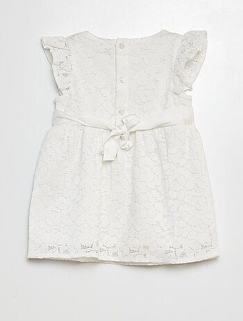 Robe de cérémonie en dentelle