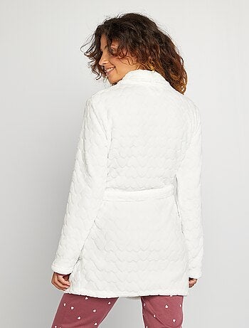 Robe de chambre en polaire