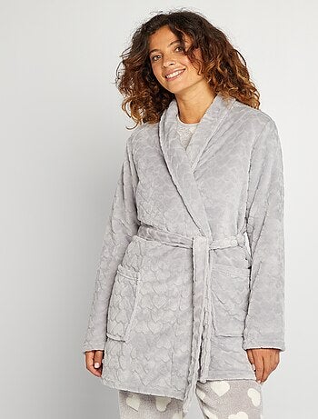 Robe de chambre en polaire