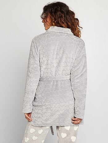 Robe de chambre en polaire