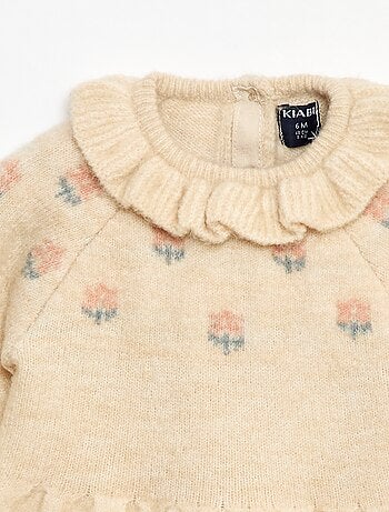 Robe de Noël avec collerette