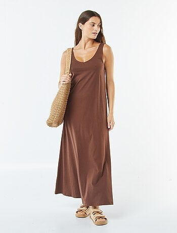 Robe débardeur longue