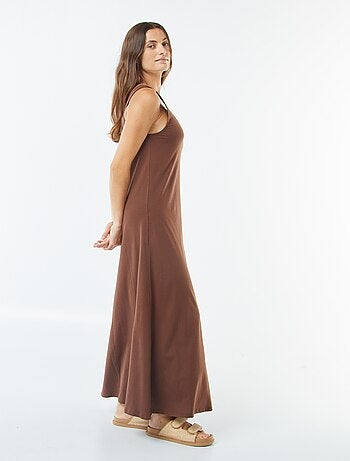 Robe débardeur longue