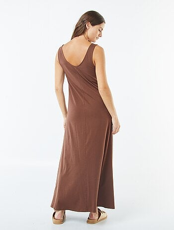 Robe débardeur longue