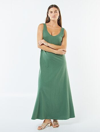 Robe débardeur longue