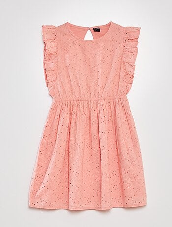 Robe en broderies anglaises